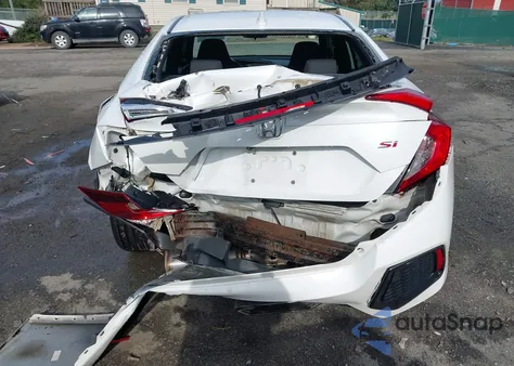 2018 Honda Civic Si z USA, uszkodzony, nr VIN 2HGFC1E57JH705212